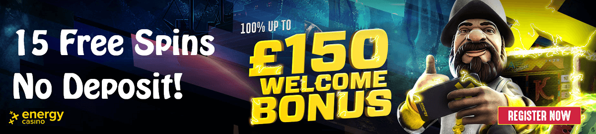 Energy Casino UK Bonus Free Spins